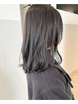 バリー(VALLEY)&nbsp;【VALLEY  hair  care&spa】暗髪グレージュ