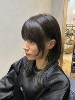 ネウィ 大分中央町店(newi)&nbsp;【MIKOTO】@mikoto_newi ☆インナーカラー×ロングウルフ☆