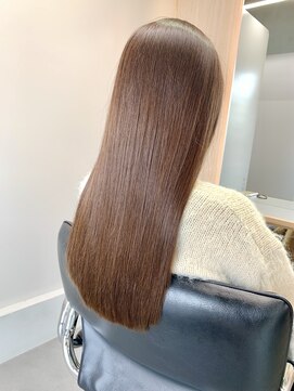 シー 立川(Si) ブリーチ無しカラー/ピンクベージュ