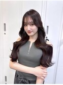 レッドブラウン×レイヤーカット韓国ヘア◯ KAKO