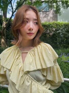 ソート(sot) ぷつっと結べるbob！横浜/横浜駅 /韓国風/白髪ぼかし/髪質改善