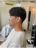 MEN'SHAIRアッシュブラックベリーショートダークアッシュ