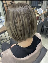 フェリア 渋谷(Feria)&nbsp;【Feria 渋谷】バレイヤージュ×くすみグレージュ "Tsuyuki"