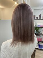 グランディールヘアデザイン(grandir hairdesign)&nbsp;ピンクミルクティーベージュ！-Yurika-