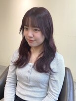 ヒカリス 東三国(HIKARIS) 深めレッドブラウンと顔まわりレイヤー