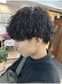 横浜波巻きパーマシャドウパーマツイストスパイラルパーマ30代