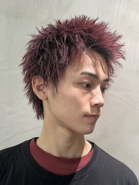 スキルセカンドハウス 天神(SKILL SECOND HOUSE) スパイキーショート ワインレッド