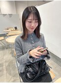 暗髪にぴったり!インナーカラー