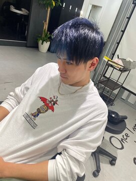 メンズサロン キング 梅田店(Men’s salon K!ng) 波巻きツイストスパイラルパーマ/フェザーパーマ/眉毛/メンズ