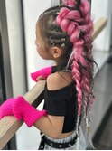 キッズヘアアレンジ(エクステ)