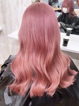 アンククロス 渋谷(ANKH CROSS) ピンクカラー/ピンクヘア/ハイトーンピンク/ペールピンク/渋谷