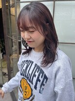 ナンプウ(Nanpu) ラベンダーカラー×レイヤーカット