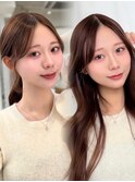 小顔韓国風顔周り/似合わせレイヤーヨシンモリ