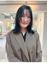 フェイヴィーズ(FavyS)&nbsp;ブルーブラック×レイヤーカット