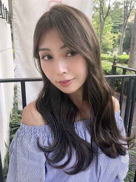 ビュートリアム 広尾(BEAUTRIUM) 広尾　恵比寿　麻布　30代　40代　ロングヘア　オリーブベージュ