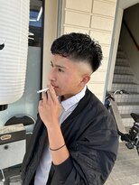 段 クロップパーマかっけぇ!