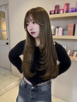 ボタン ハカタ(VOTAN hakata)&nbsp;【中村珠梨】博多/天神/レイヤー/ブラウン/韓国風レイヤー