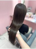【バージンレミーエクステ】オリーブブラウン・韓国ヘア大阪梅田