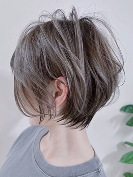 アナザヘアー なんば 高島屋前店(ANAZA hair) ニュアンスウェーブショート♪