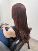 Hair Salon for D　 ×　チェリーレッドカラー