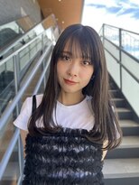 スリーヌーン(THREE noon)&nbsp;グレージュ×レイヤーカット