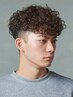 【外国人風パーマSTYLE】メンズカット+スペインカール［堺東/メンズ］▼