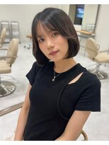 サボ(sabo)&nbsp;韓国ヘア/顔まわり/韓国レイヤー/前髪カット/小顔/韓国風