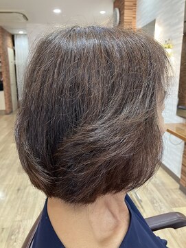 アートイン ミディアムグラデーションボブ