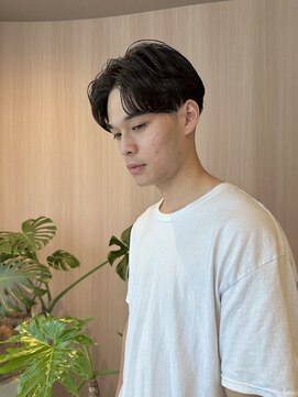 オン キャナルシティ博多前店(on) 【竹内哉汰】ニュアンスパーマ/センターパート/マッシュ/20代