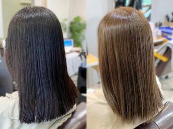 リレーション(Relation)の写真/【商材にこだわるRelation！】その場だけの美しさではない、生涯愛せる髪をお届けする為、ご提案します◎