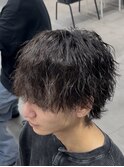 緩めツイスパ/メンズウルフ/ツイストスパイラル/メンズパーマ