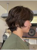 ブリーチなしダブルカラー赤み消しアッシュベージュ透明感