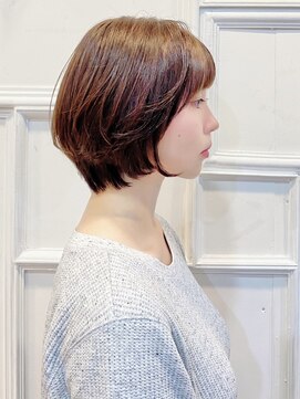 リコント(Re:cont) アイロン・ブラシ未使用！ハンドドライのみで完成した大人ボブ◎