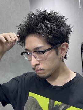 テクト バイアッシュ 吉祥寺店(Tect by Ash) スパイキーショートアップバングショートツイストパーマ