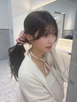 ロール 博多(Role)&nbsp;レイヤー/透明感カラー/似合わせカット/韓国ヘア/顔周り