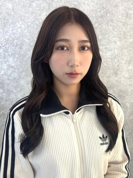 アイリス 天文館店(AIRIS) 韓国ヘア 顔周りカット 前髪なし くびれヘア レイヤーカット