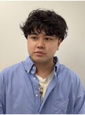 【寺本】シャドウパーマオシャレメンズヘア