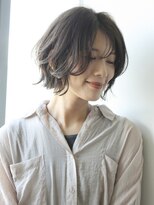 スリー(three.)&nbsp;【three.】大人のニュアンスレイヤーボブ/ミルクブラウン