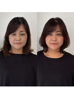 メロウ(me'lou)&nbsp;《me’lou》ボブ×レイヤー20代30代40代50代