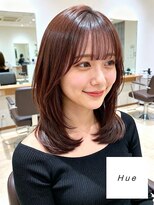 ヒュエ 表参道(Hue) ミディアムレイヤー/顔周りレイヤー/レイヤーカット/前髪/ボブ