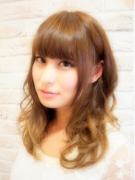 ヘアーデザイン リント(hair design Rinto) 小悪魔風女子のショコラブラウンカラーで人気ヘアスタイル