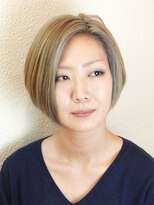 ラマージュ(La'mage)&nbsp;ク-ルビュ-ティ-なショートボブ