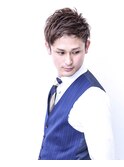 アップバングショート