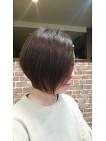 ヘアデザイン ハーティスト(HAIR DESIGN heartist) 前下がりBOＢ×ソフト