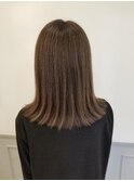 ミディ外はねストレート☆