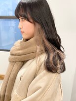 ステイシー(stay she)&nbsp;olivebeige×インナーカラー