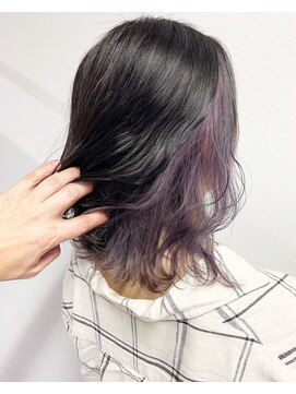 シエン 本店(CIEN) ラベンダーのインナーカラー☆