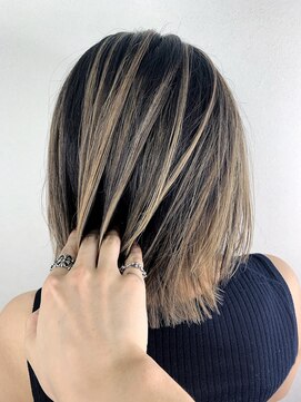 トレヘアー(tRe hair) 外国人風エアタッチバレイヤージュ