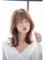 20代30代柔らかレイヤーミディアム