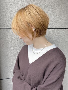 ベック ヘアサロン(BEKKU hair salon) 大人かわいい☆丸みショートボブ【BEKKU 恵比寿】吉永